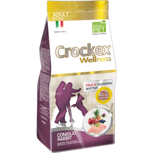 Crockex Adult Rabbit&Rice д/взрослых собак мелких пород с кроликом и рисом 7,5кг