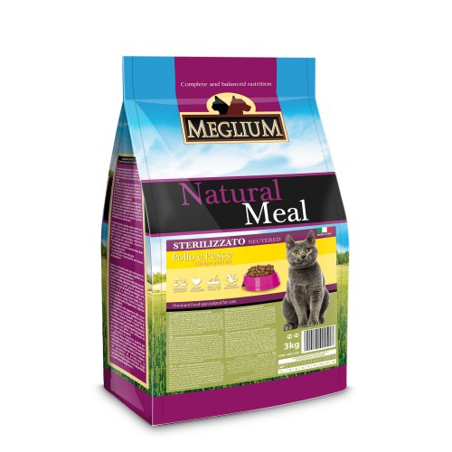Meglium Adult д/взрослых стерилизованных кошек 3кг